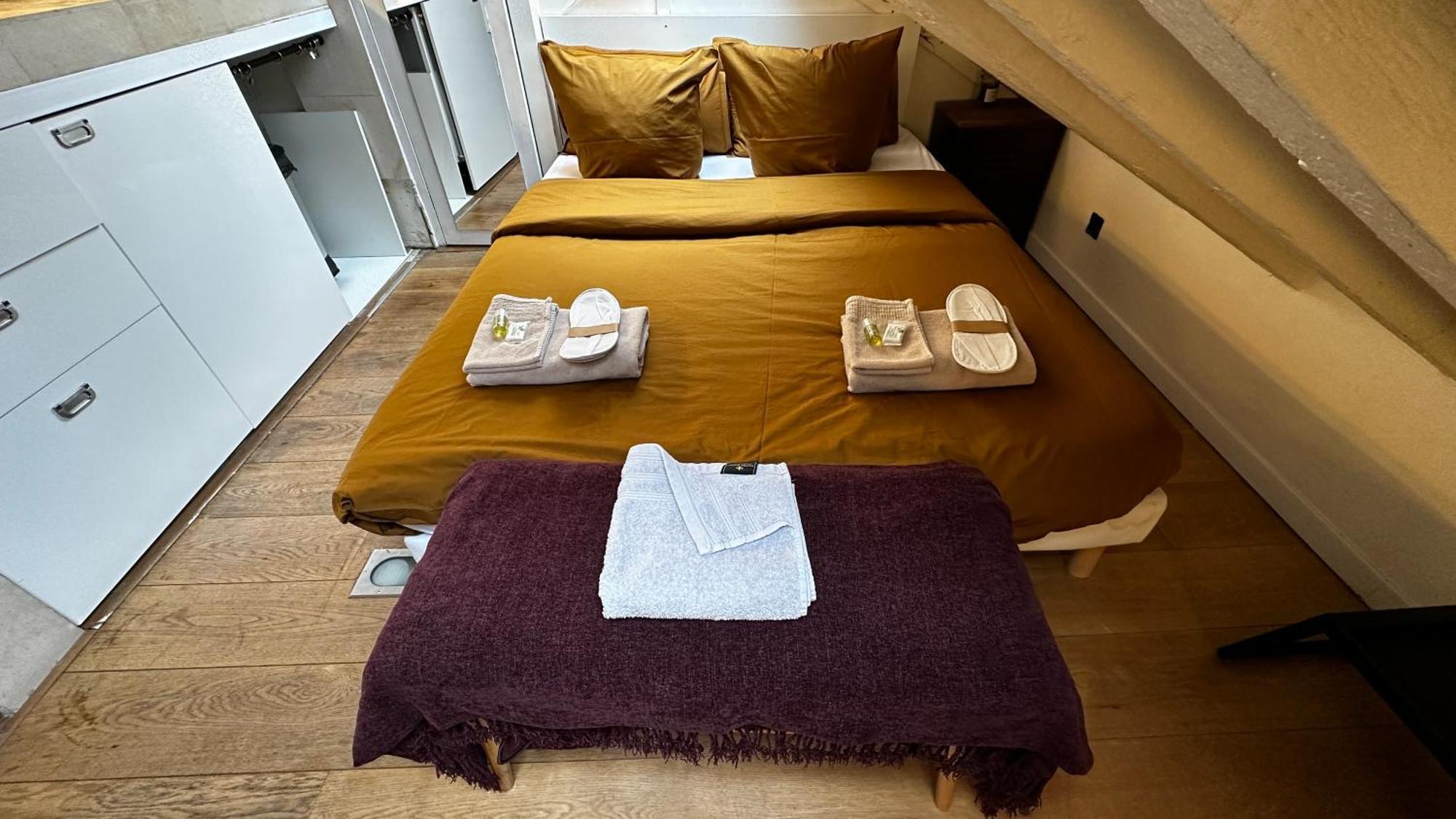 Appartement Marais Rooftop Studio - Metro Filles Du Calvaire à Paris Extérieur photo